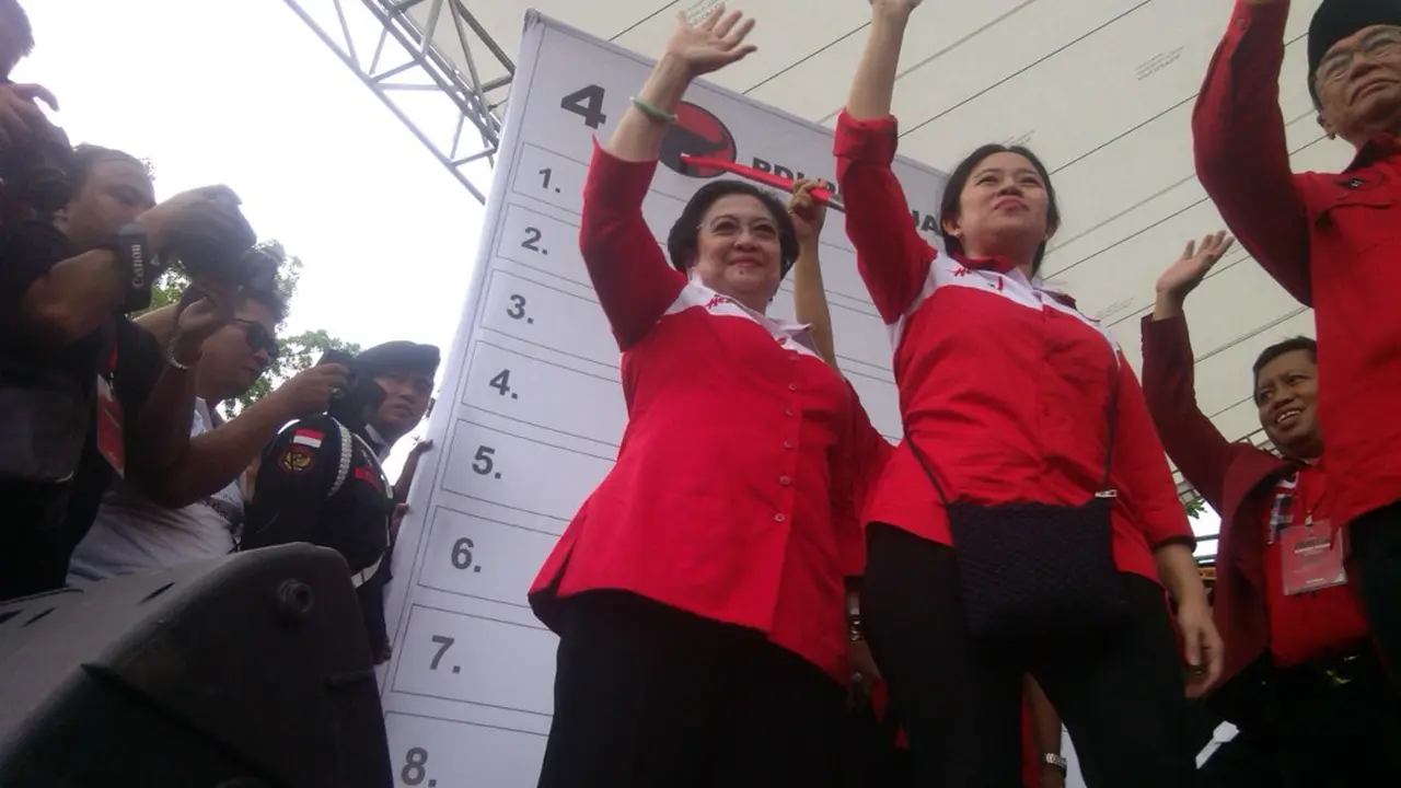 Megawati kampanye di Yogyakarta