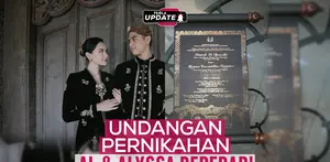 Fimela Update: Undangan Pernikahan Al &amp; Alyssa Beredar!