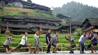 Unik, Seluruh Penduduk di Desa Ini Jago Kung Fu