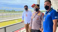 Jelang Pramusim MotoGP Mandalika, Kapolri Cek Pengamanan dan Protokol Kesehatan