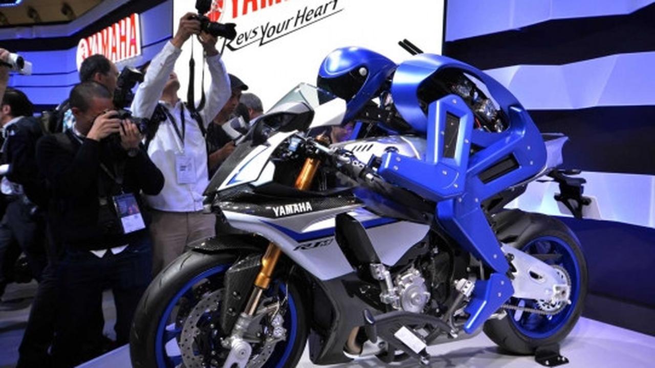 Canggih, Yamaha ciptakan robot pengendara sepeda motor