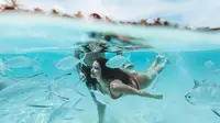 Ilustrasi snorkeling. (dok.  Shifaaz shamoon/Unsplash)