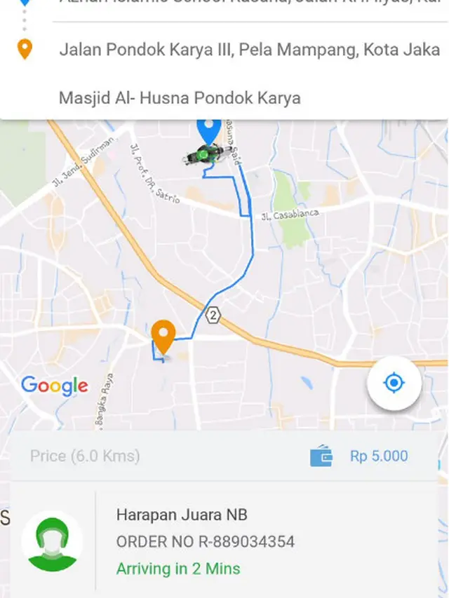 7 Potret Nama Driver Ojol Antimanstream Ini Bikin Salah Fokus