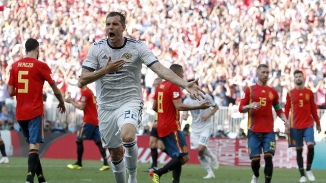 Spanyol, Rusia, Piala Dunia 2018