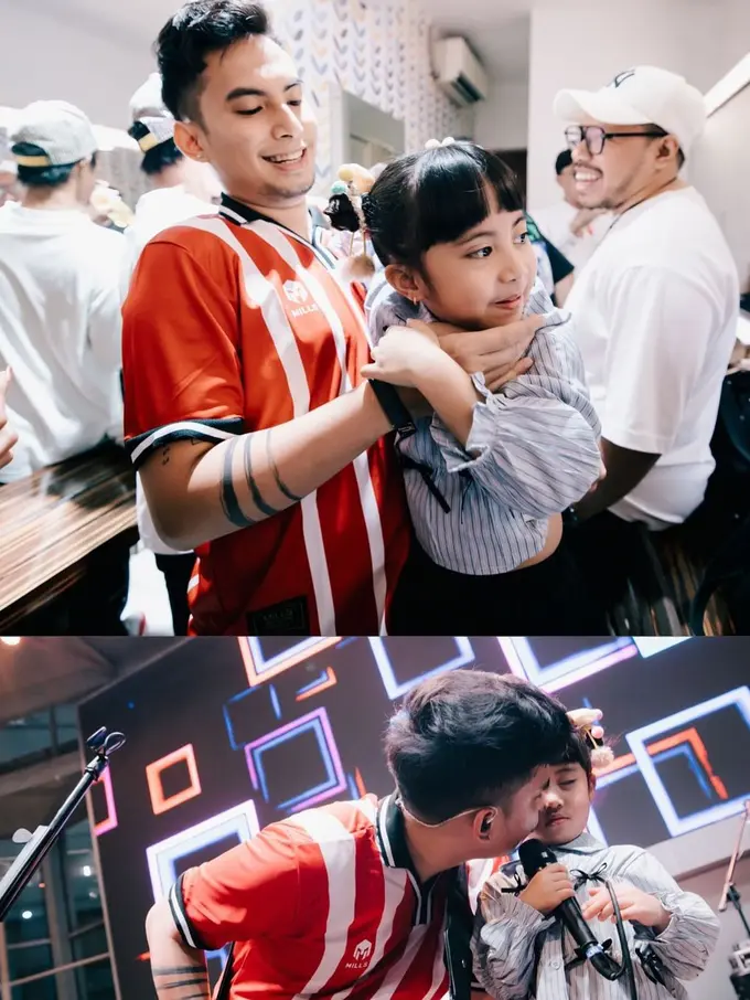 Momen kompak Okin, Xabiru, dan Chava (Instagram/@okintph)