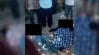 Detik-Detik 2 Wanita di Sukabumi Tertabrak Kereta saat Terobos Perlintasan Liar