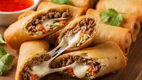 Cara Membuat Lumpia Goreng Tanpa Minyak, Cocok Jadi Camilan Sehat
