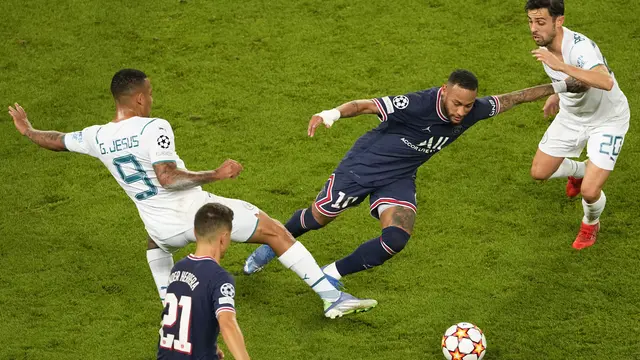 Messi Cetak Gol, PSG Tekuk Manchester City