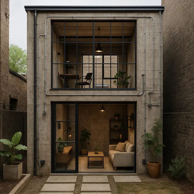 7 Model Rumah Tingkat Belakang di Lahan Sempit, Solusi Hemat Ruang yang Tetap Estetik