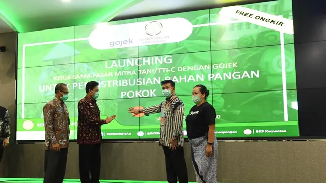 Kementan Gandeng Gojek Lancarkan Distribusi Pangan