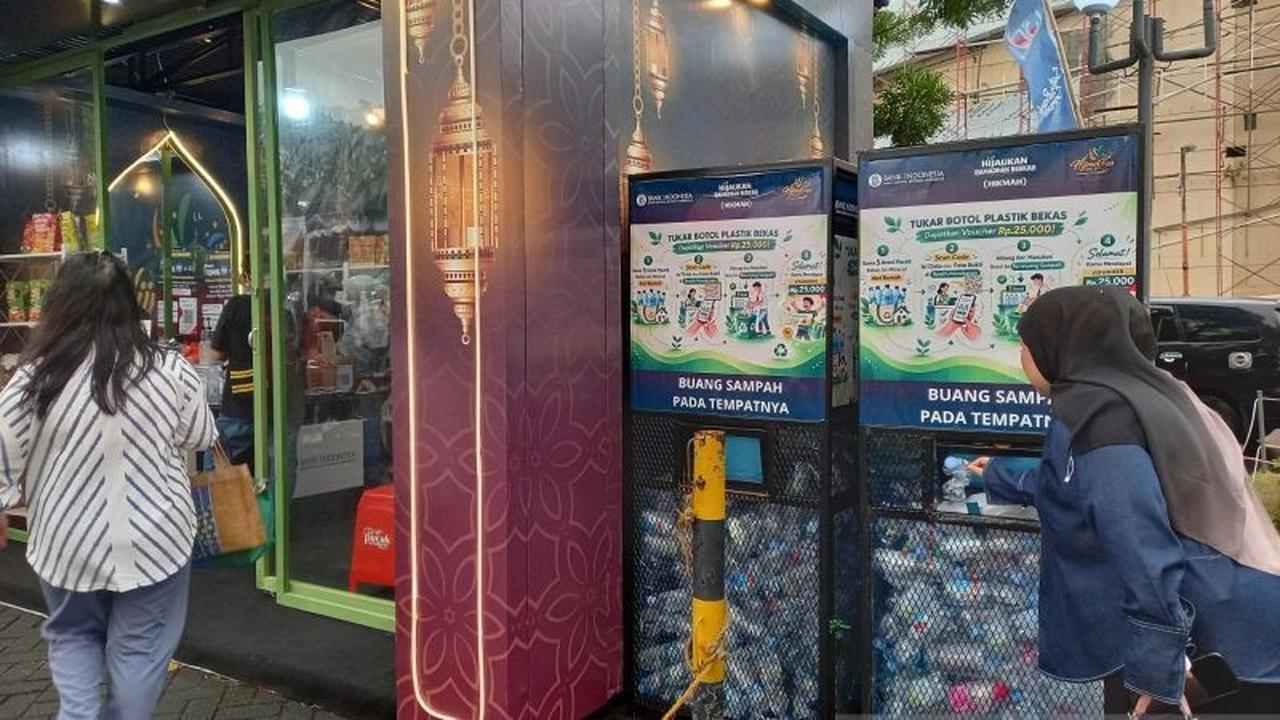 BI Hijaukan Ramadhan Berkah: Tukar Botol Plastik Jadi Voucher Makan, Gerakkan UMKM di Sulut