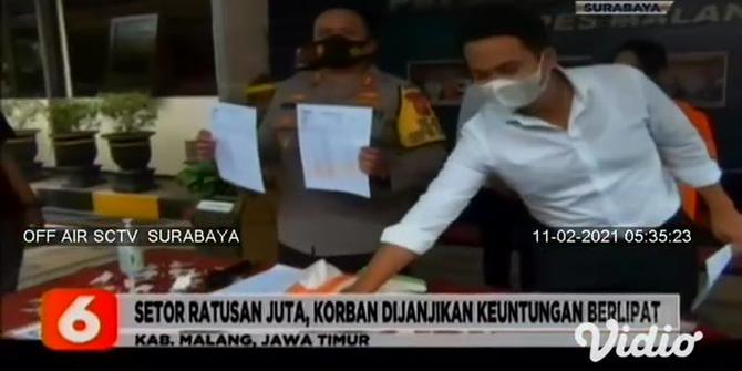 VIDEO: Penyanyi Dangdut di Malang Ditangkap Polisi terkait Investasi Fiktif
