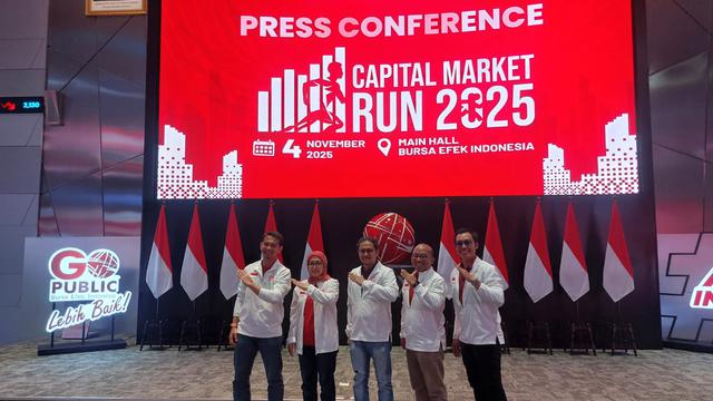 Sebanyak 3.500 pelari dari berbagai daerah di Indonesia akan mengikuti Capital Market Run 2025.