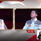 Cawapres RI Mahfud MD dan Gibran Rakabuming Raka saling berdebat sengit masalah inflasi hijau. Dok: YouTube KPU RI