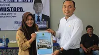 Wakil Ketua DPRD Karawang Berikan Bantuan Beasiswa PIP