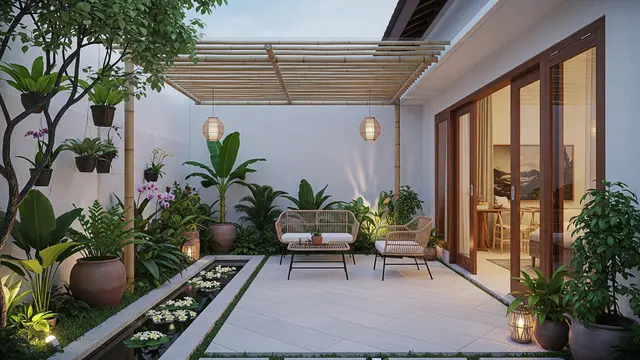 10 Ide Teras Kecil yang Bikin Rumah Terlihat 2x Lebih Luas, Dijamin Makin Nyaman