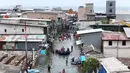 Banjir pesisir yang kesekian kalinya pada 2024 ini dianggap sebagai yang terparah. (merdeka.com/Arie Basuki)