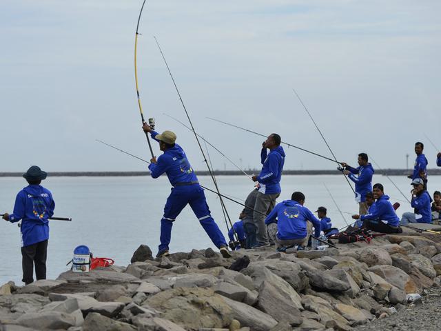 Spot Mancing Terbaik Di Pesisir Lamongan Surabaya Liputan6 Com