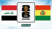 Prediksi Kualifikasi Piala Dunia 2026 - Irak Vs Bolivia. (Benediktus Gerendo Pradigdo/Bola.com)