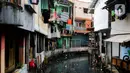 Kebakaran di Jakarta tidak mengenal waktu. (Liputan6.com/Herman Zakharia)
