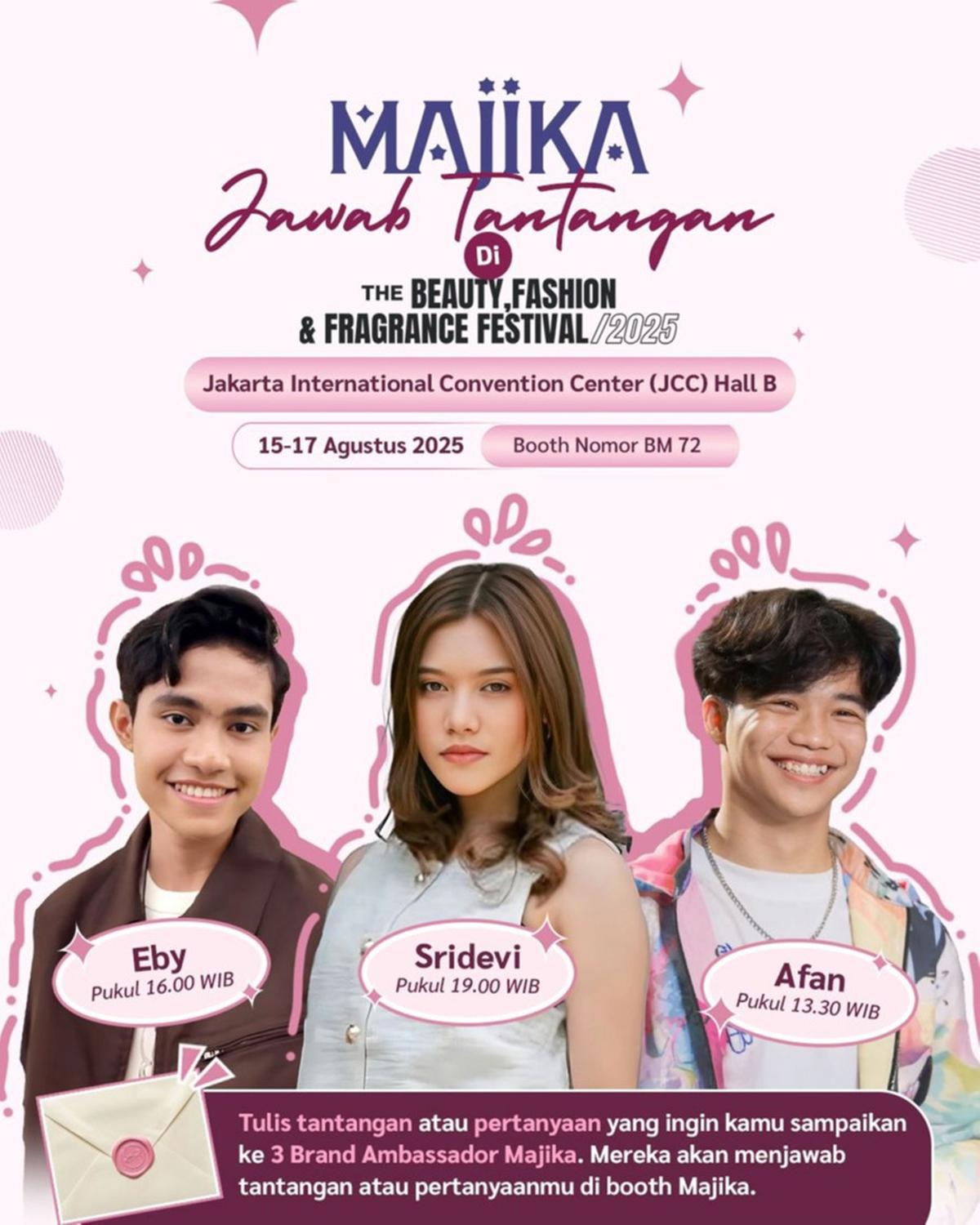 Parfum Favorit Artis Lagi Banjir Diskon, Saatnya Berburu MAJIKA di BFF 2025