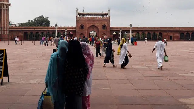 Menengok Umat Muslim India di Masjid Jama