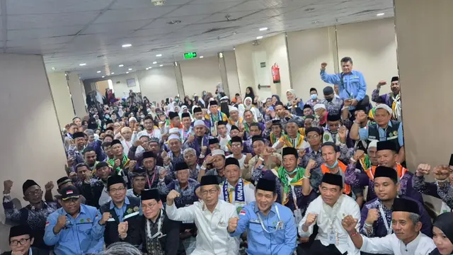 Persiapan puncak haji di Armuzna.