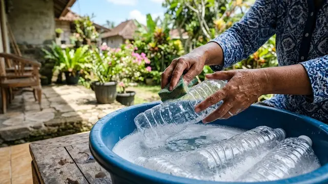 Bersihkan Botol Sebelum Digunakan