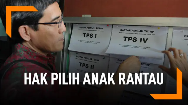 Cara Pakai Hak Pilih Untuk Para Perantau