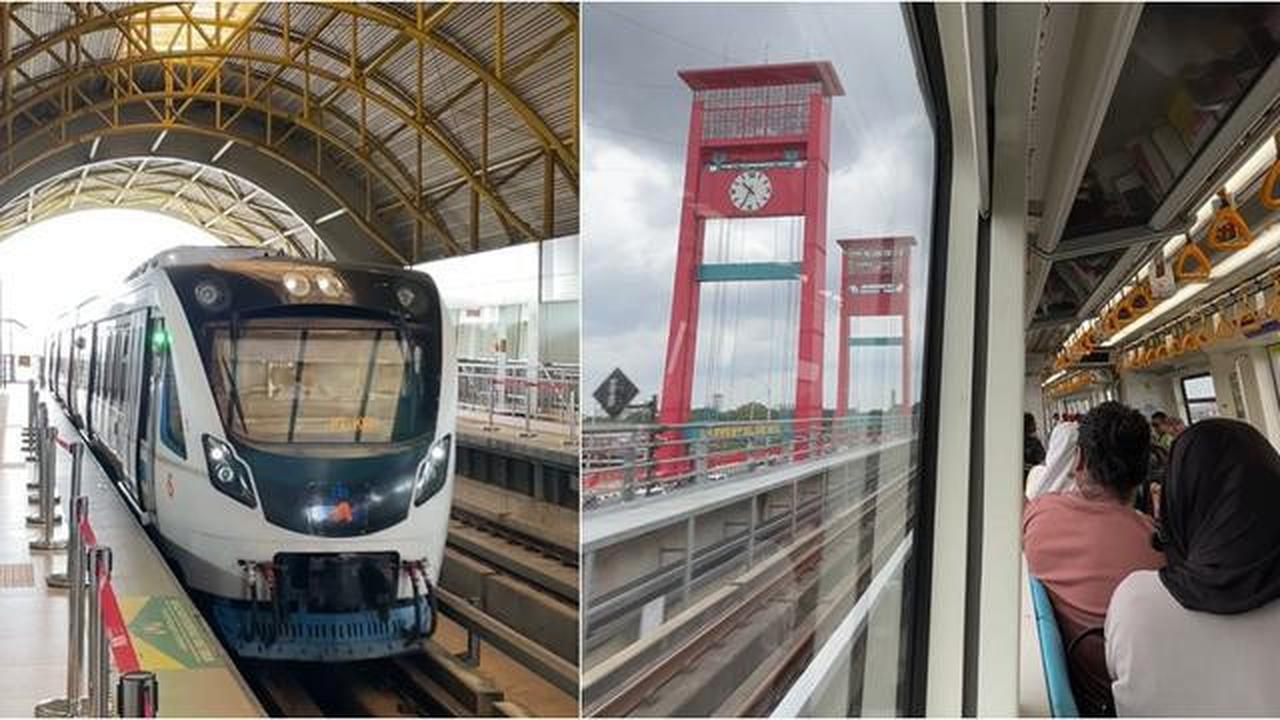 LRT Sumsel Angkut 213.000 Penumpang Saat Lebaran 2026, Dongkrak Ekonomi Palembang
