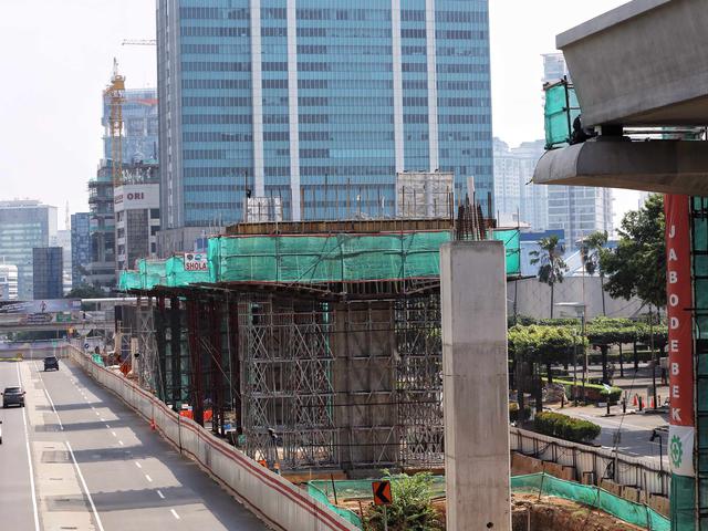 Pembangunan Lrt Capai 39 7 Persen Hingga Mei 2018 Bisnis Liputan6 Com