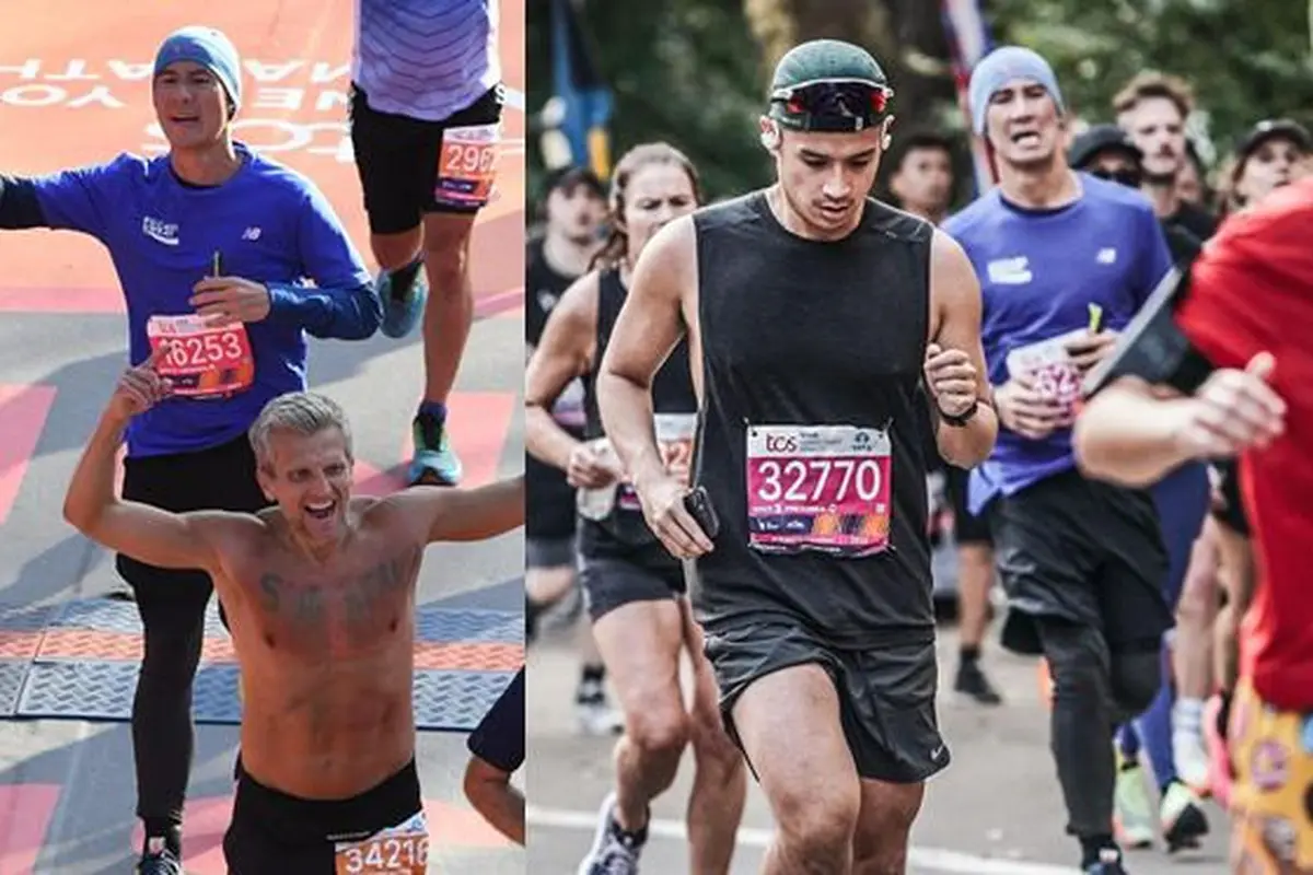 8 Potret Daniel Mananta Tertangkap Kamera Fotografer New York Marathon Ini Bikin Geleng Kepala