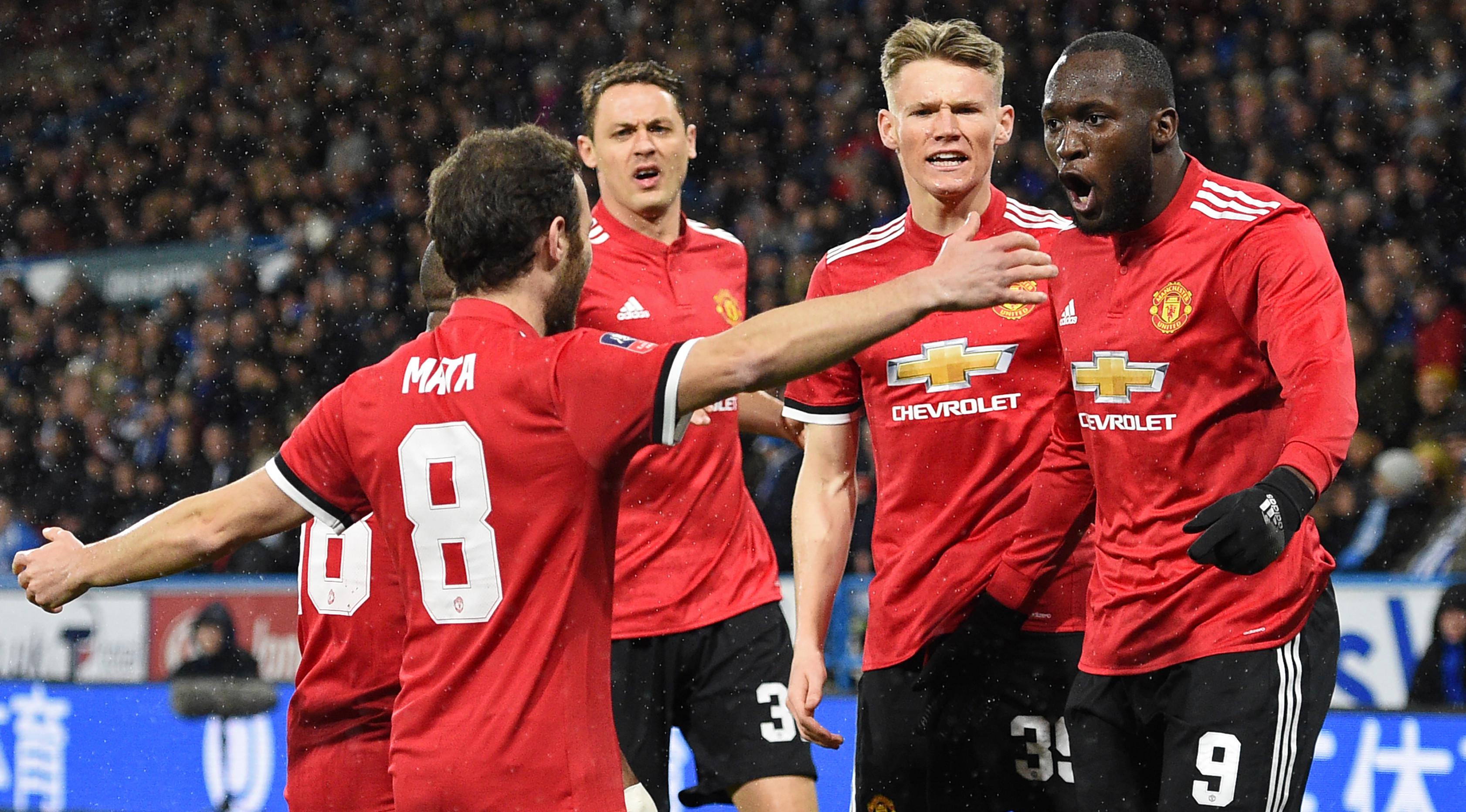 Striker Manchester United, Romelu Lukaku (Oli SCARFF/AFP)