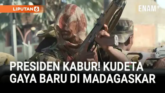 Presiden Andry Rajoelina dikabarkan melarikan diri dan bersembunyi setelah membubarkan parlemen di tengah pemberontakan militer yang mengguncang Madagascar.