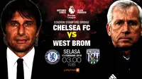 Susunan Pemain Chelsea v West Bromwich Albion