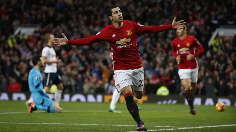 Gelandang Manchester United, Henrikh Mkhitaryan