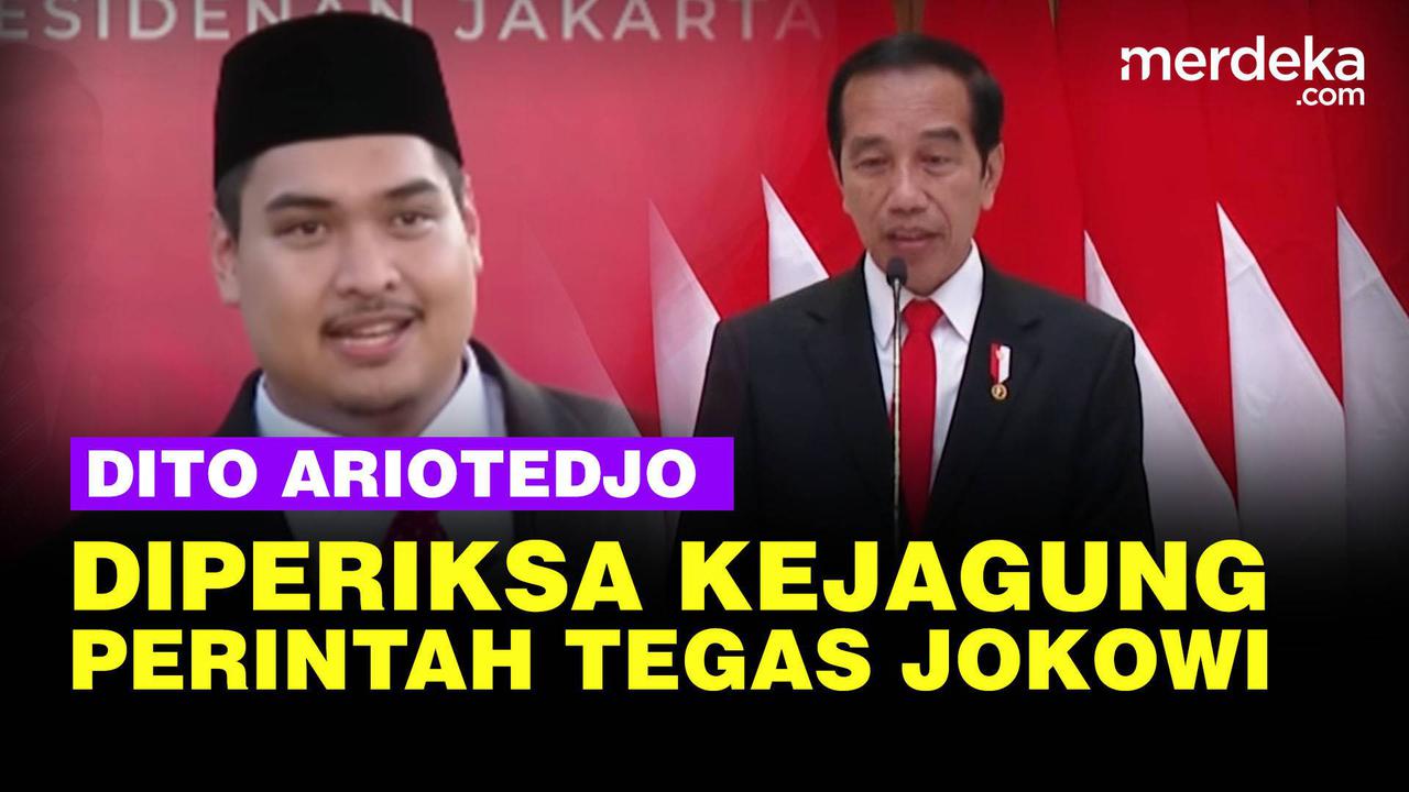 VIDEO: Respon Presiden Jokowi Soal Menpora Dito Diperiksa Kejagung Korupsi BTS