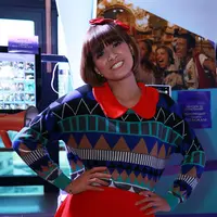 Chika Jessica di Exodus, Kuningan City, Jakarta Selatan, Rabu (24/6/2015)(Deki Prayoga/Bintang.com)