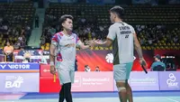 Foto: Leo/Daniel Tembus Semifinal Thailand Open 2026, Sukses Bungkam Ganda Tuan Rumah