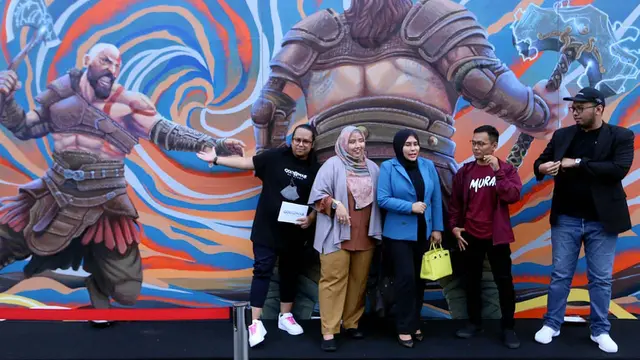 Melihat Mural God of War Ragnarök dan Jelajah 9 Sudut Kota Tua