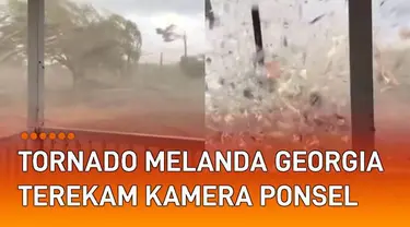 Sebuah fenomena alam melanda sebuah kota di Amerika Serikat viral di media sosial