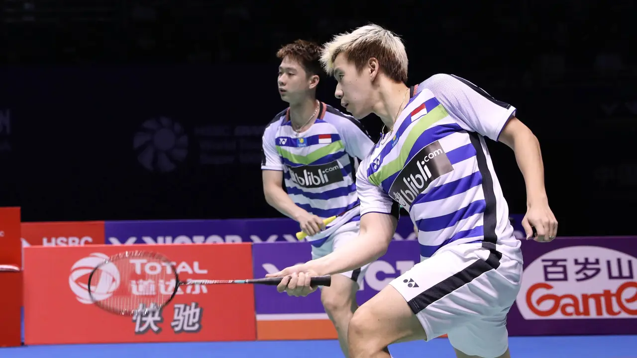 Kevin Sanjaya Sukamuljo/Marcus Fernaldi Gideon, China Terbuka 2018