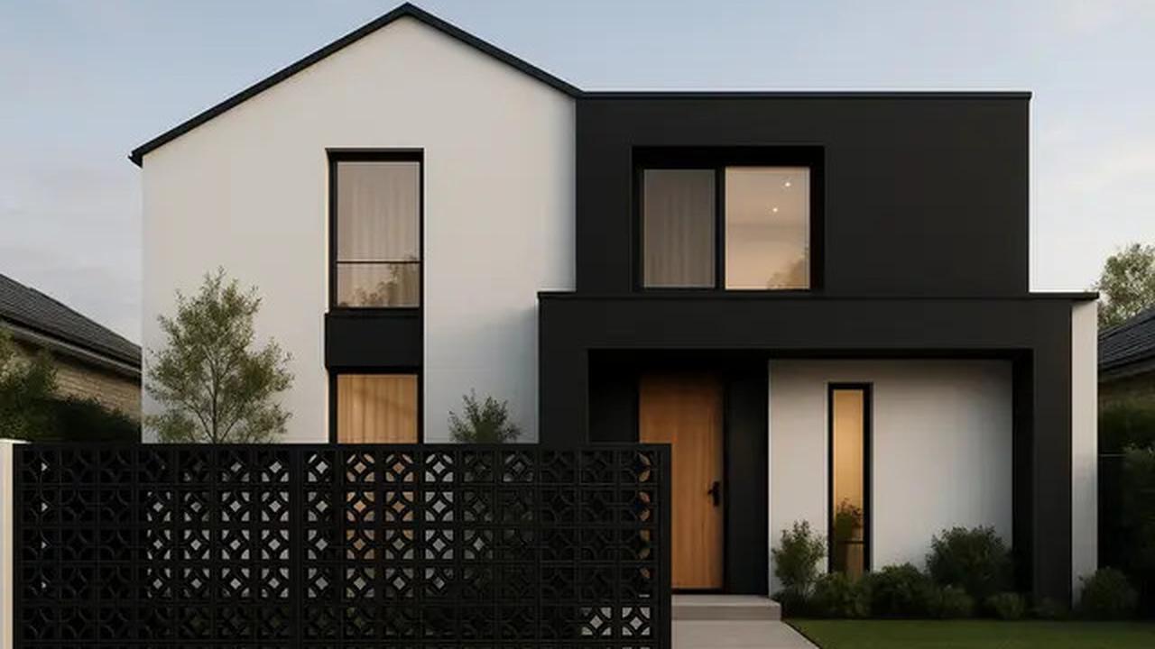 11 Model Rumah Minimalis dengan Pagar Roster yang Tren di 2025, Bikin Fasad Rumah Makin Estetik