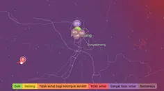 Kualitas Udara Terkini Palembang dan Balikpapan Imbas Kebakaran Hutan