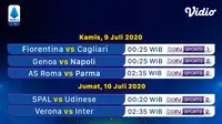 Jadwal Serie A Verona vs Inter Milan.