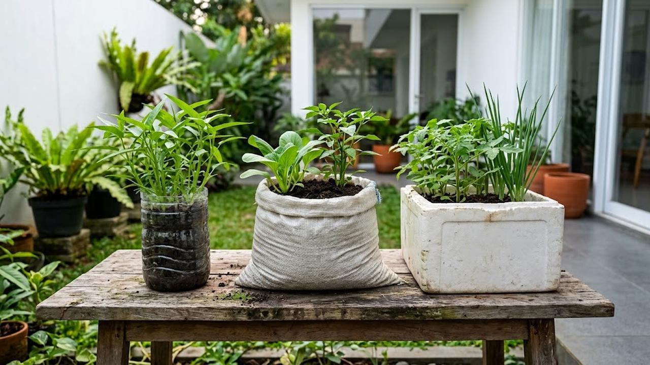 7 Media Tanam Murah dari Barang Bekas untuk Pekarangan, Solusi Berkebun Ramah Lingkungan dan Kantong