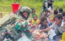Satgas Yonif 511/DY Gelar Makan Bersama ke-15, Eratkan Kemanunggalan TNI-Rakyat di Lanny Jaya