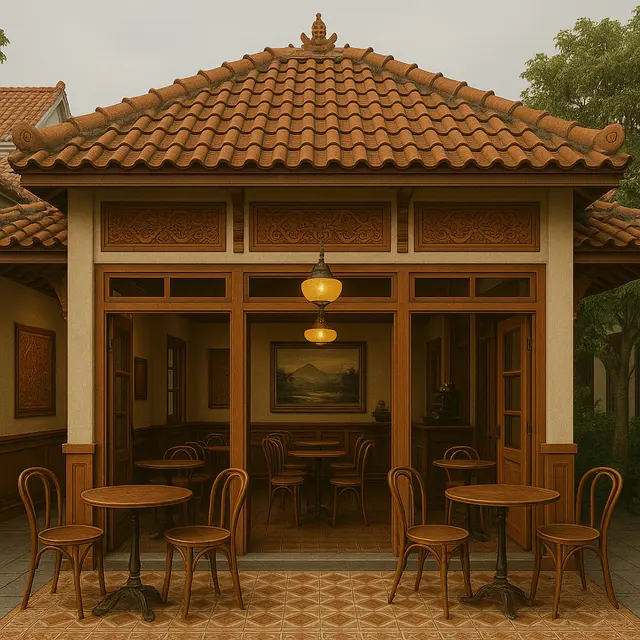 Konsep Cafe Vintage/ChatGPT