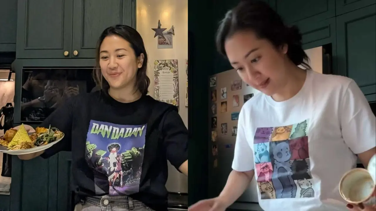 Potret Dapur Rumah Sherina Munaf/Instagram @sherinamunaf