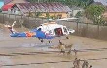 Aksi Heroik Polri Antar Logistik Pakai Helikopter ke Aceh Tamiang di Tengah Banjir Ekstrem